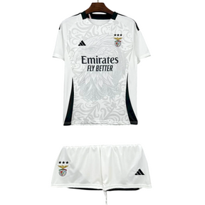 Conjunto Infantil Benfica Águia Branca 2025/26 - ÚLTIMAS UNIDADES! 🔥🦅