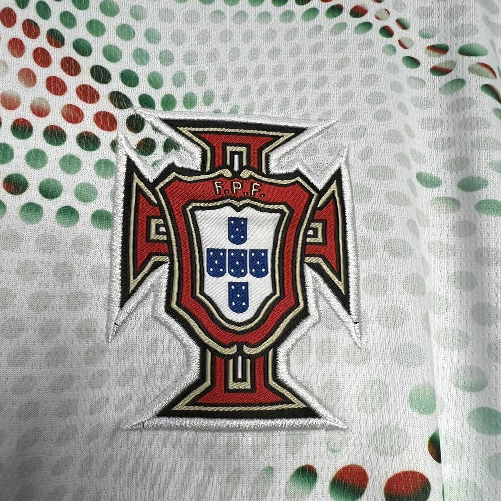Camisola Seleção Portugal branca alternativa 2025