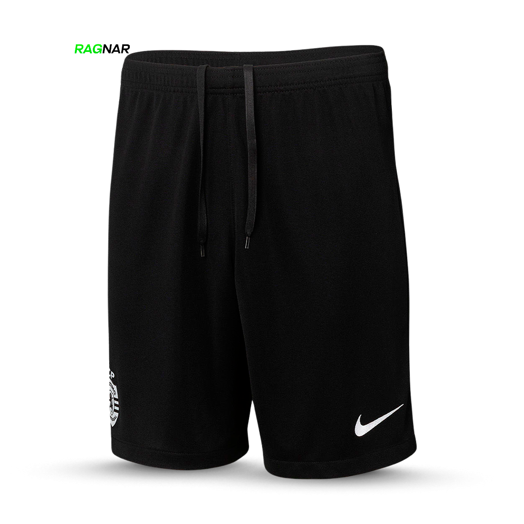 Conjunto Infantil Sporting Away Preta 2025/26 - LANÇAMENTO! 🔥💚