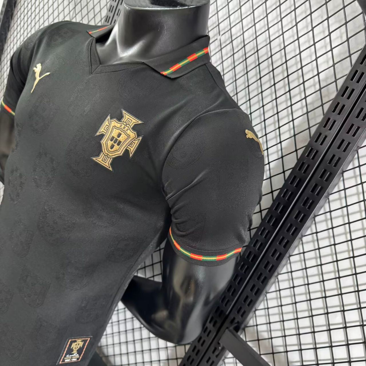 Camisola Seleção Portugal edição especial pantera negra EUSÉBIO 2026/27 PLAYER