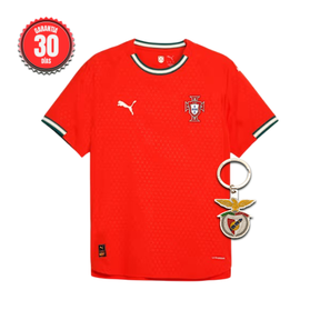 Camisola Seleção Portugal vermelha principal 2025 Player Version