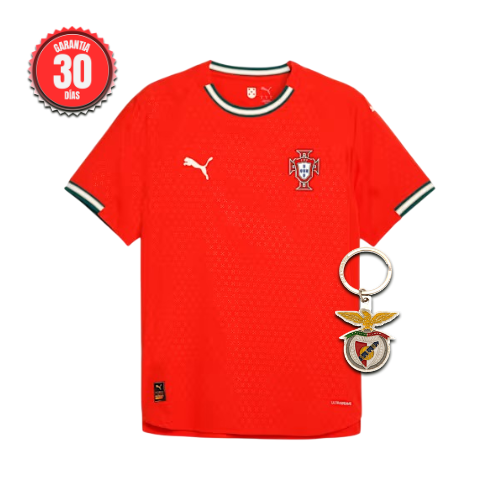 Camisola Seleção Portugal vermelha principal 2025 Player Version