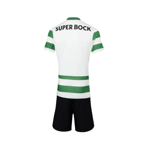 Conjunto Infantil Sporting Principal 2025/26 - LANÇAMENTO! 🔥💚