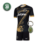 Conjunto Infantil Sporting Terceiro “7” Ronaldo 2024/25 - LANÇAMENTO! 🔥💚
