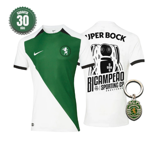 Camisola Sporting Stromp BICAMPEÃO 2024/25 - MODELO EXCLUSIVO! 🦁🏆