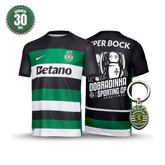 Camisola Sporting Principal DOBRADINHA 2024/25 - MODELO EXCLUSIVO! 🦁🏆🏆