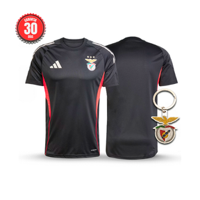 Camisola Benfica Treino Preta 2025/26 - ÚLTIMAS UNIDADES! 🔥🦅