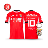 Camisola Benfica Principal Vencedor Supertaça 2025 - MODELO EXCLUSIVO! 🔥🦅