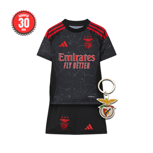 Conjunto Infantil Benfica Alternativa 2024/25 - ÚLTIMAS UNIDADES! 🔥🦅