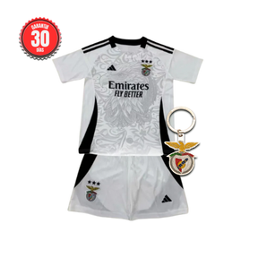 Conjunto Infantil Benfica Águia Branca 2025/26 - ÚLTIMAS UNIDADES! 🔥🦅