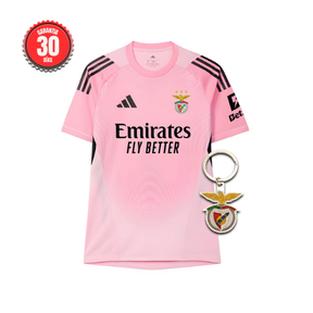 Camisola Benfica Guarda-Redes Rosa 2025/26 - ÚLTIMAS UNIDADES! 🔥🦅