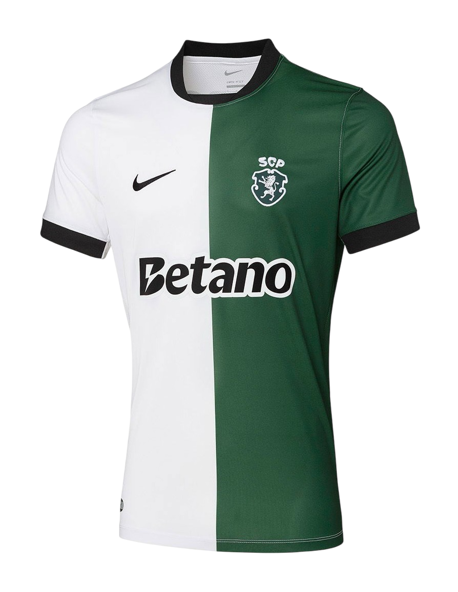 Camisola Sporting Stromp Quarto Equipamento 2025/26 - LANÇAMENTO! 🔥💚