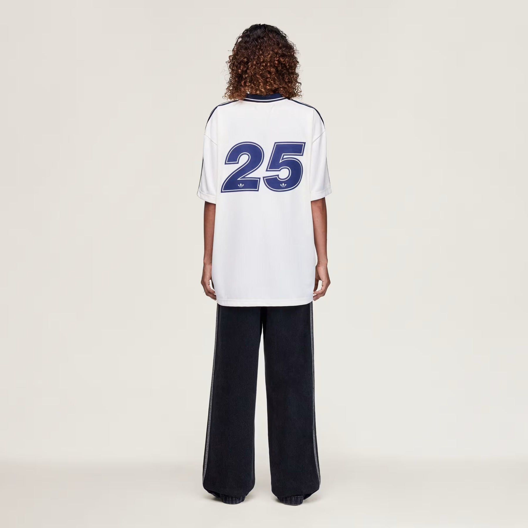 TOUR JACQUARD JERSEY WHITE AND BLUE