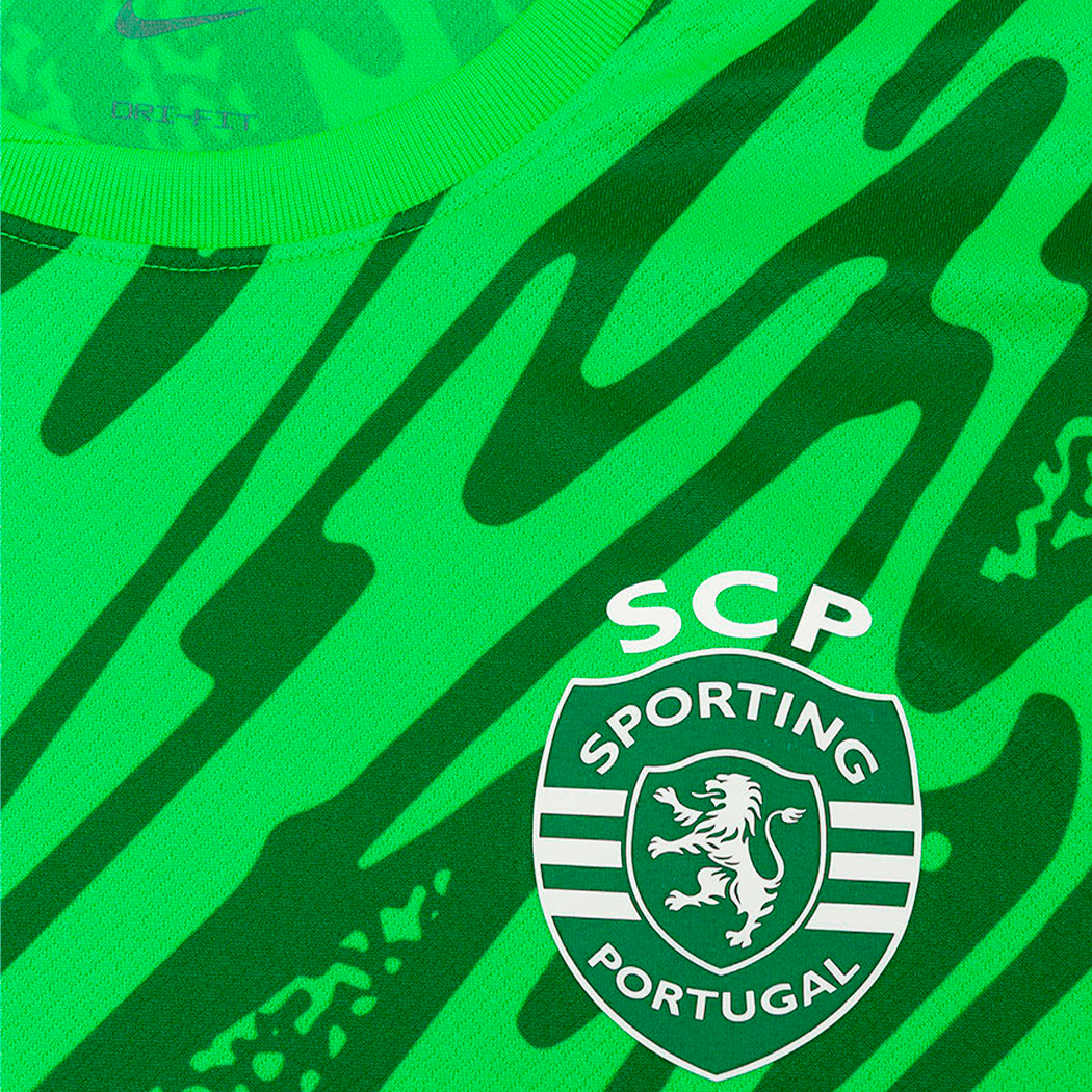 Camisola Sporting Guarda-Redes Verde 2025/26 - ÚLTIMAS UNIDADES! 🔥💚