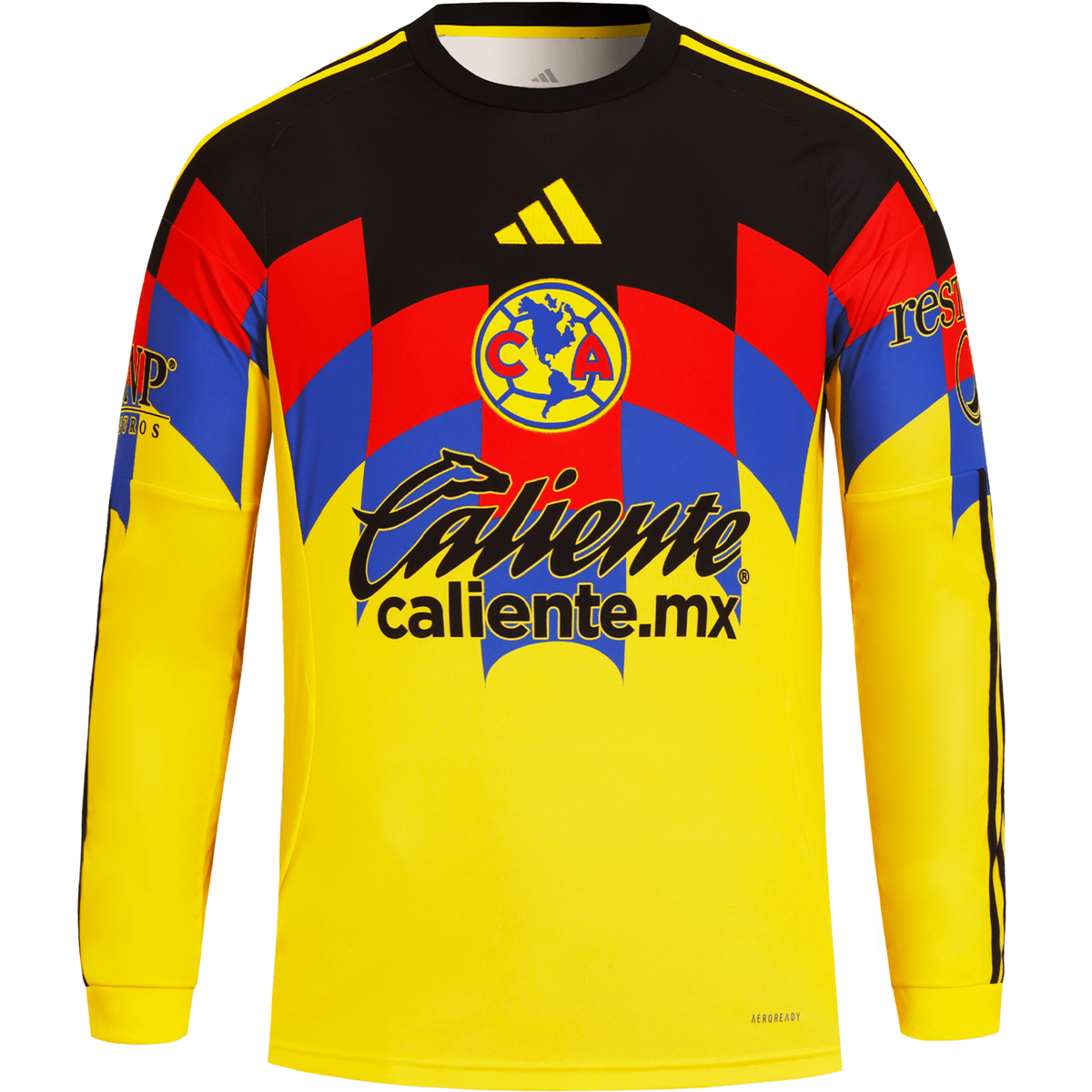 adidas Club América 2025-26 Men's Home Long Sleeve Stadium Jersey