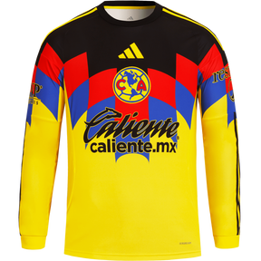 adidas Club América 2025-26 Men's Home Long Sleeve Stadium Jersey