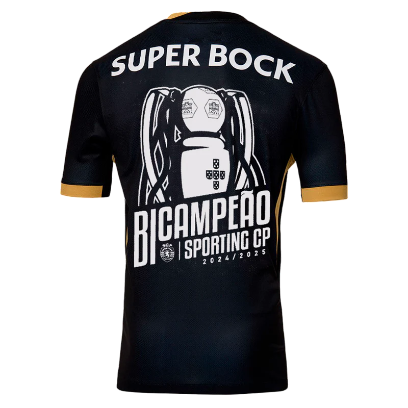 Camisola Sporting Terceiro “7” Ronaldo BICAMPEÃO 2024/25 - MODELO EXCLUSIVO! 🦁🏆