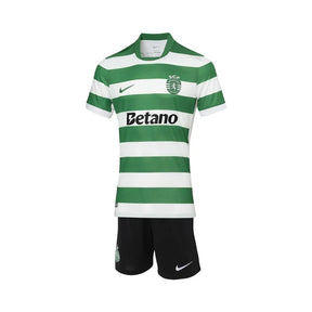 Conjunto Infantil Sporting Principal 2025/26 - LANÇAMENTO! 🔥💚