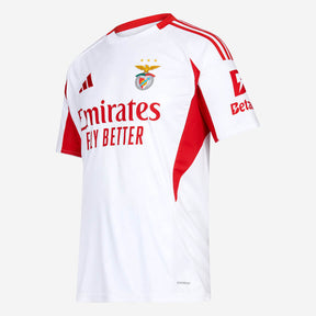 Camisola Benfica Alternativa Branca 2025/26 - ÚLTIMAS UNIDADES! 🔥🦅