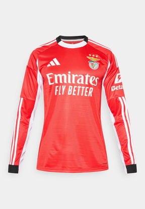 Camisola Benfica Manga Longa Principal 2025/26 - ÚLTIMAS UNIDADES! 🔥🦅