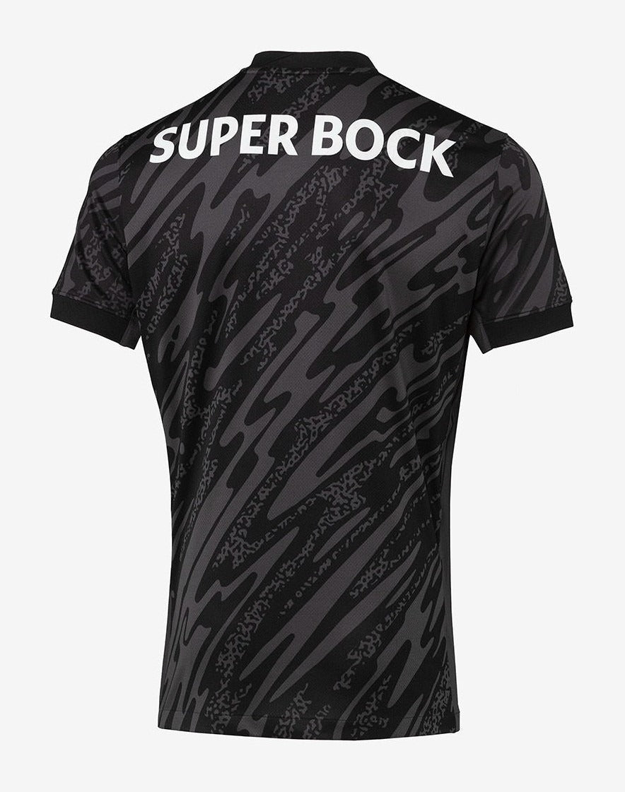 Camisola Sporting Guarda-Redes Preta 2025/26 - ÚLTIMAS UNIDADES! 🔥💚
