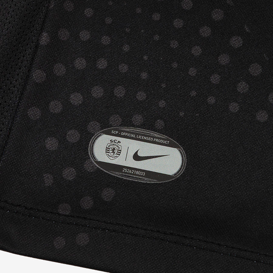 Camisola Sporting Away Preta 2025/26 - LANÇAMENTO! 🔥💚