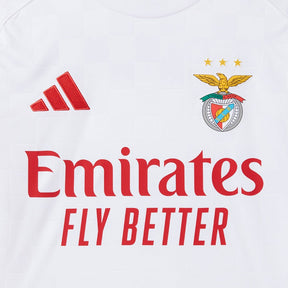 Conjunto Infantil Benfica Alternativa Branca 2025/26 - ÚLTIMAS UNIDADES! 🔥🦅