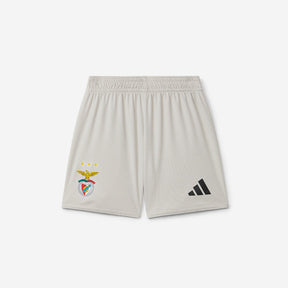 Conjunto Infantil Benfica Alternativa Bege 2025/26 - ÚLTIMAS UNIDADES! 🔥🦅