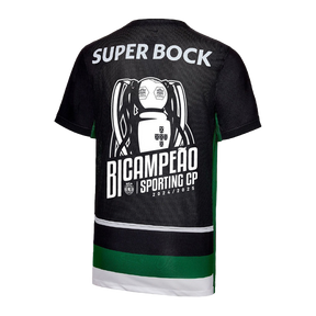 Conjunto Infantil Sporting Principal BICAMPEÃO 2024/25 - MODELO EXCLUSIVO! 🦁🏆